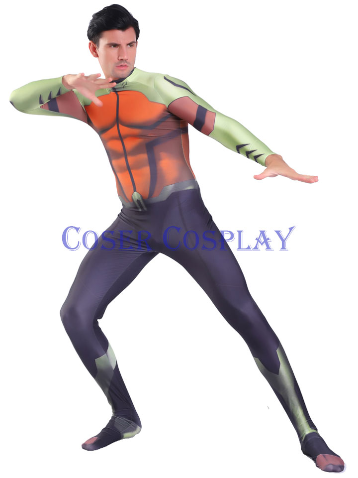 2020 Justice League Aqualad Cosplay Costume 3107